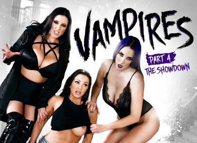 VAMPIRES: Part 4: The Showdown with Angela White, Abigail Mac, Jelena Jensen by Girls Way